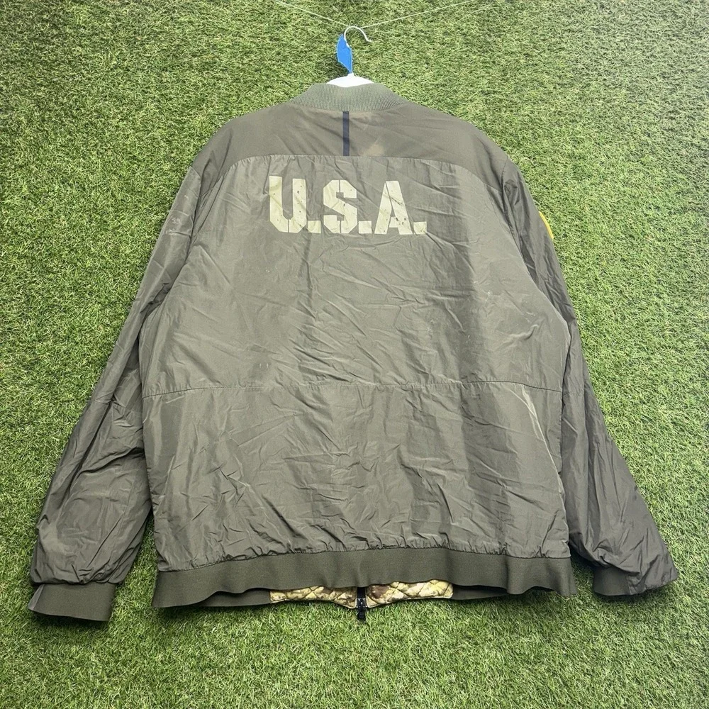 Nike Cleveland Browns Salute To Service Jacket Mens XL OnField Reversible Puffer